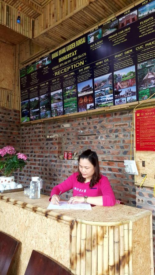 Quang Quang Garden Bonsai Homestay Ninh Binh Buitenkant foto